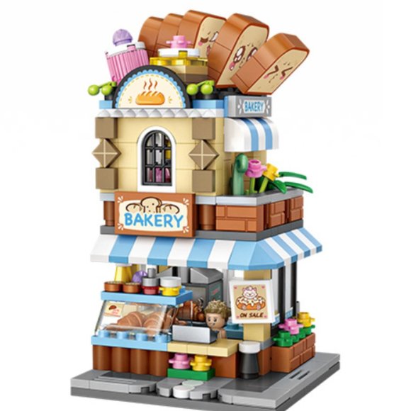 LOZ MINI Blocks - Kids Building Toys Bricks - Bakery - Picture 2 of 2